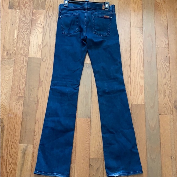 7 For All Mankind Size 30 Skinny Bootcut Jeans - Picture 4 of 8